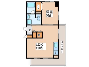 Ｋｒｅｈｌ難波南の物件間取画像